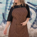 Premium Vegan Leather Apron 1013